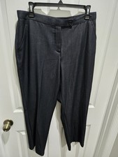 Investments Flat front pant with pockets 12P blue