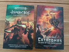 WARCRY THE ANTHOLOGY + CATACOMBS WARHAMMER AGE OF SIGMAR BOOKS