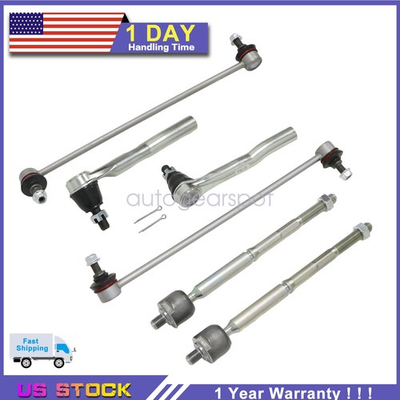 #ad 6X Front Stabilizer sway bars Outer Inner Tie Rod Ends For Honda HR V 16 2022 $55.49