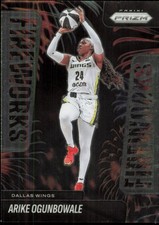 2025 Panini Prizm WNBA #8 Arike Ogunbowale Fireworks
