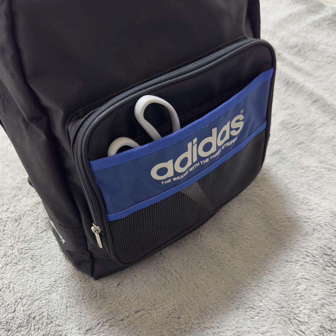 New Adidas Vintage 90s Ace Black Backpack Rare Design New Adidas Vintage 90s Ace Black Backpack Rare Design