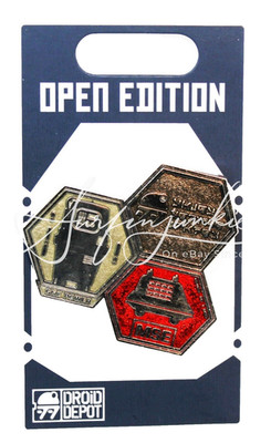 Disney Pin Star Wars Galaxy Edge Droid Depot Black Spire Outpost GNK Power MSE