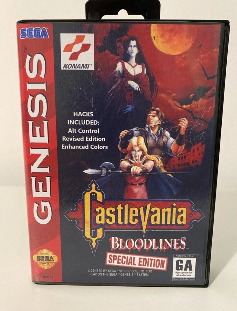 Castlevania Bloodlines Special Edition (Sega Genesis) 722674020138