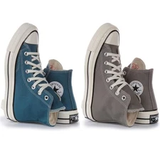 Converse A05584C Chuck 70 Unisex Lace Up Canvas Trainer Grey US 3 - 13