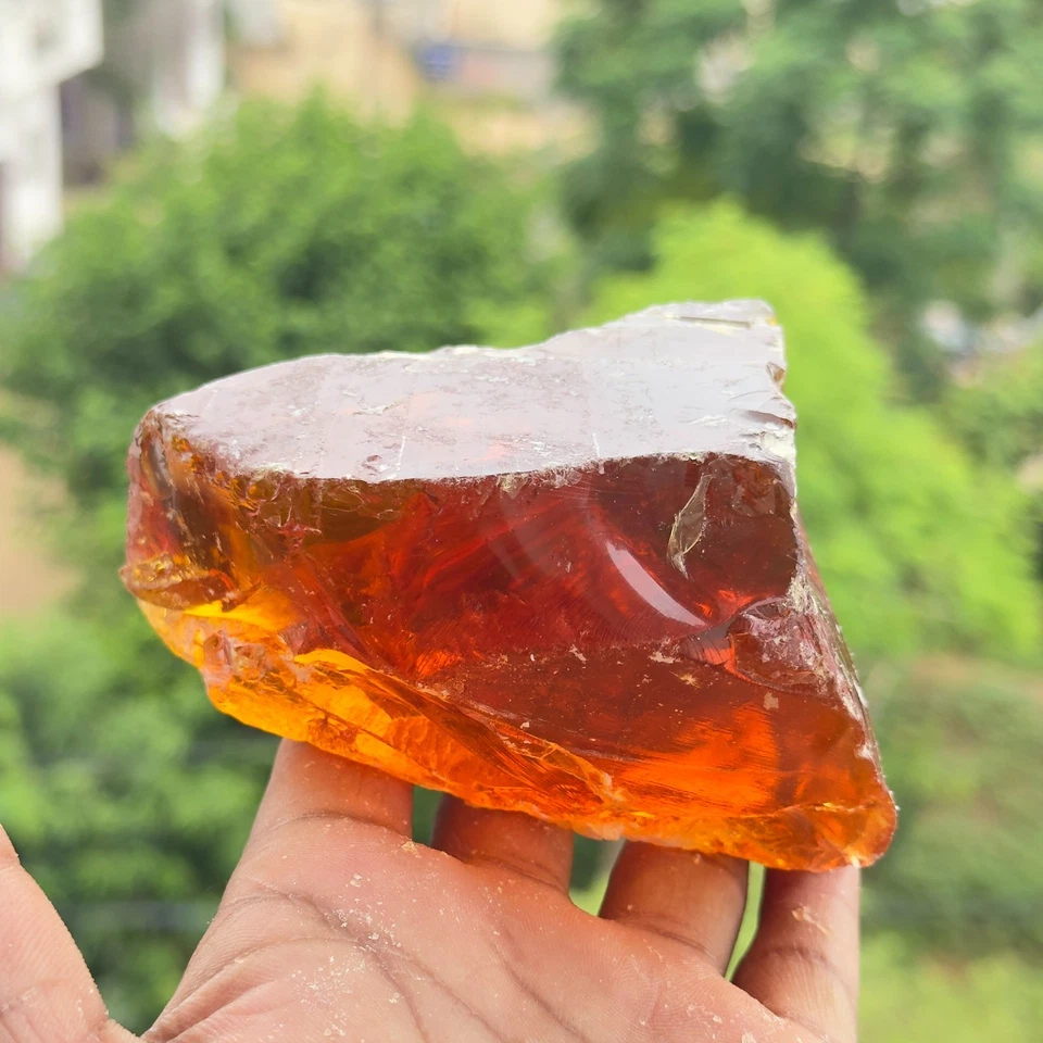 Certified 1620 Ct Natural Amber Rough – Translucent Raw Gemstone from Lithuania - Image 2 of 4
