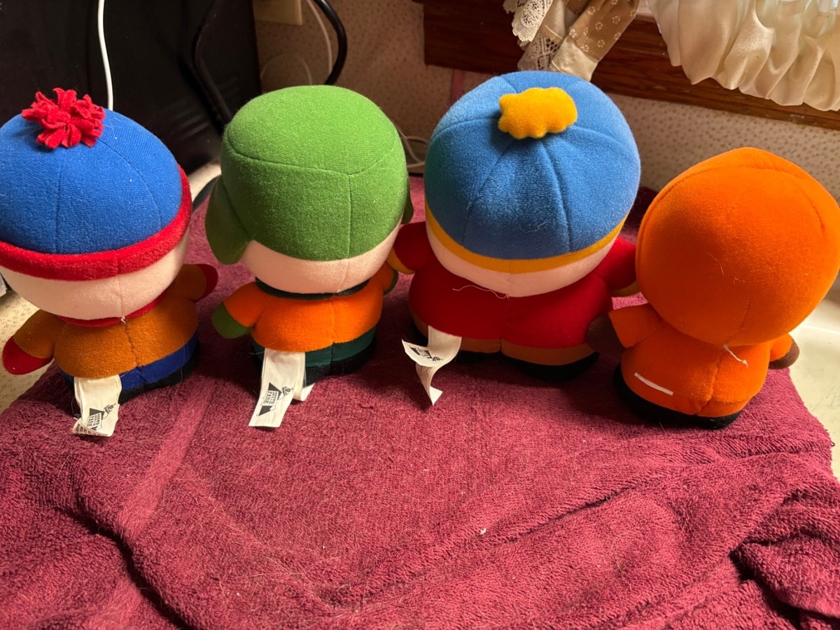 South Park plush 1998 set good condition no box 10