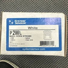 System Sensor P2WL Wall Indoor Selectable Output Horn Strobe 2-Wire