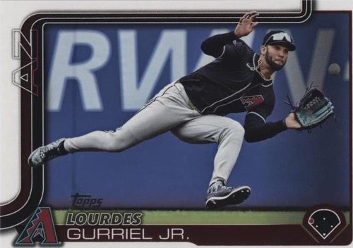 2025 Topps Heritage Red Lourdes Gurriel Jr. Arizona Diamondbacks