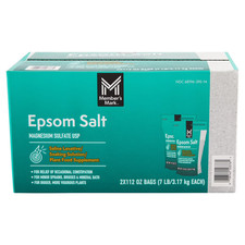 Member's Mark Epsom Salt 2 Pack x 7 Lbs/each , Magnesium Sulfate. CLEAREANCE 