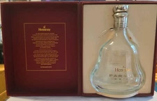 HENNESSY PARADIS EXTRA COGNAC BOTTLE DECANTER EMPTY BOTTLE W/BOX Cork Broke 📸 