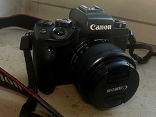 Canon EOS M5 spiegellose Systemkamera  + EF-M...