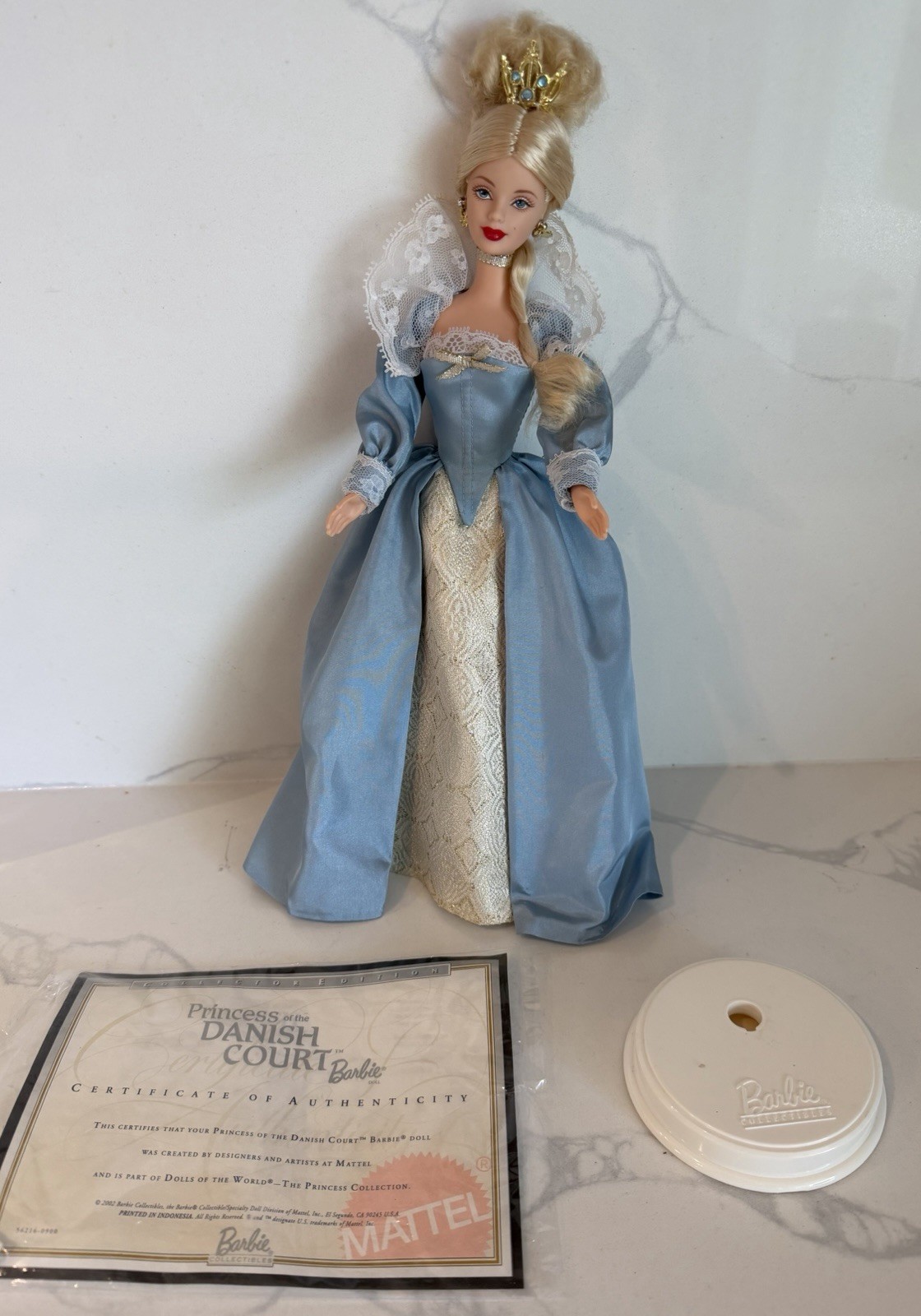 Princess Of The Danish Court 2002 Barbie Doll