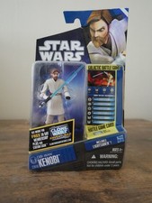 Star Wars The Clone Wars Obi Wan Kenobi CW40 Not for resale version - Box Damage