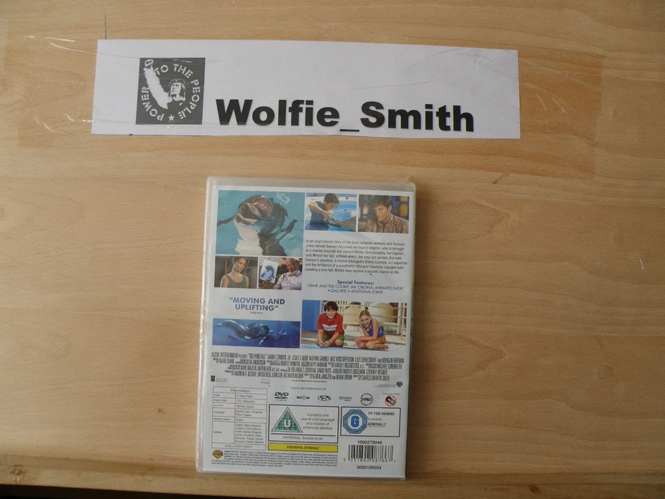 Dvd Film - Dolphin Tale (2011) - Region 2 ** NEW & SEALED ** - Image 2 of 2