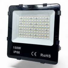 150W LED Floodlight IP66 Outdoor Security Light Philips Driver 240V 150LM/W Slim