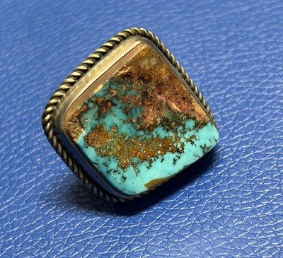 Vintage pilot mountain turquoise ring size 5.5