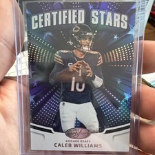 2025 Panini Certified Football Certified Stars Caleb Williams #CST-CWS Bears