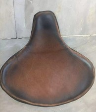 Spring Solo Seat Chopper Bobber Harley Sportster 15x14" Tractor Brn Dis Leather