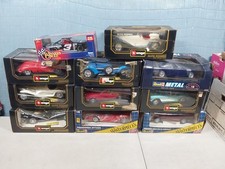 Lot Of 10 BBURAGO 1:18 SCALE DIECAST Cars