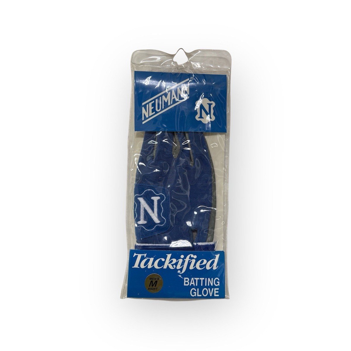 vintage neumann tackified right hand batting glove adult size