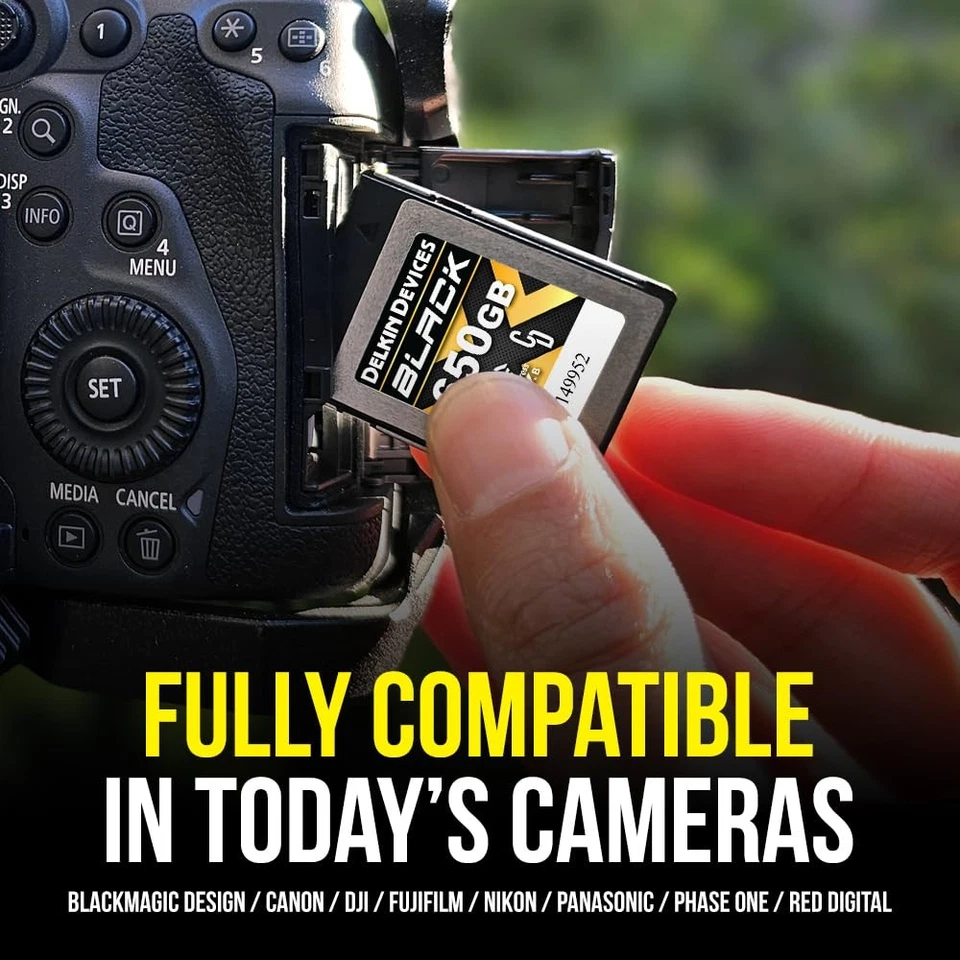 Black 650GB CFexpress 4.0 Type B Memory Card with pSLC Flash, up to 3530MB/s ... - Image 4 of 4