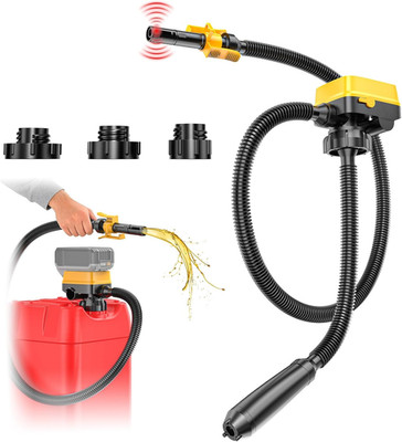 Auto Shut-Off 3.2GPM Cordless Fuel Transfer Pump Compatible with Dewalt 20V Milw