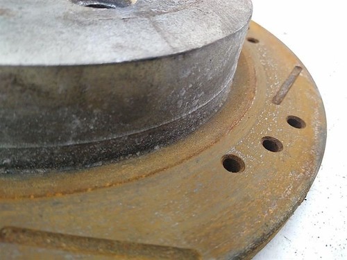 02 03 04 05 06 BMW Mini Cooper Brake Rotor Set Of 4 Drilled & Slotted - Picture 3 of 12