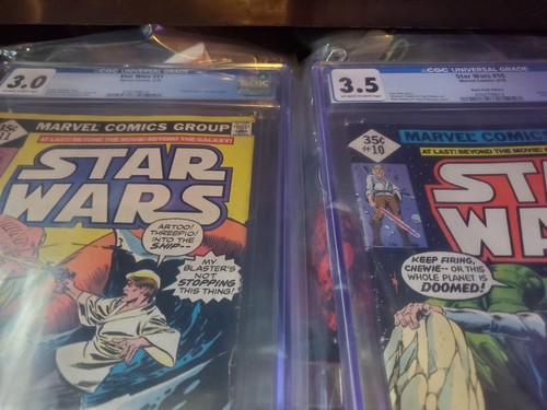 Star Wars #10 #11 cgc 3.0, 3.5 Lot Make Offer