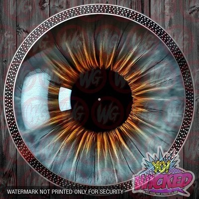Eyeball Iris HD DJ Turntable Slipmat 12 inch Single Pad