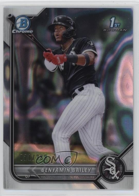 2022 Bowman Chrome Prospects Lava Refractor 21/399 Benyamin Bailey #BCP-8 6u5