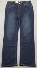 Levi's 511 Jeans Big Boys 14R Blue Denim Slim Fit Contract Stitch Straight Leg