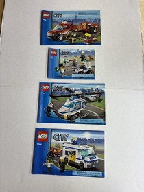 LEGO City MANUALS ONLY 7279 7942 7286 7741 7208 7288 60049 - 15 Booklet Lot