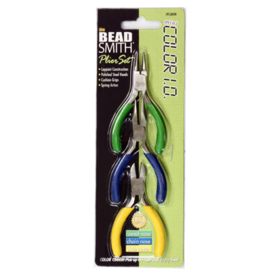 BeadSmith  Super Economy Color I.D. 3-teiliges Mini-Zangen-Set * Werkzeuge