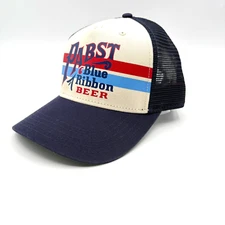 NWOT American Needle Pabst Blue Ribbon Mesh Trucker Snapback Cap