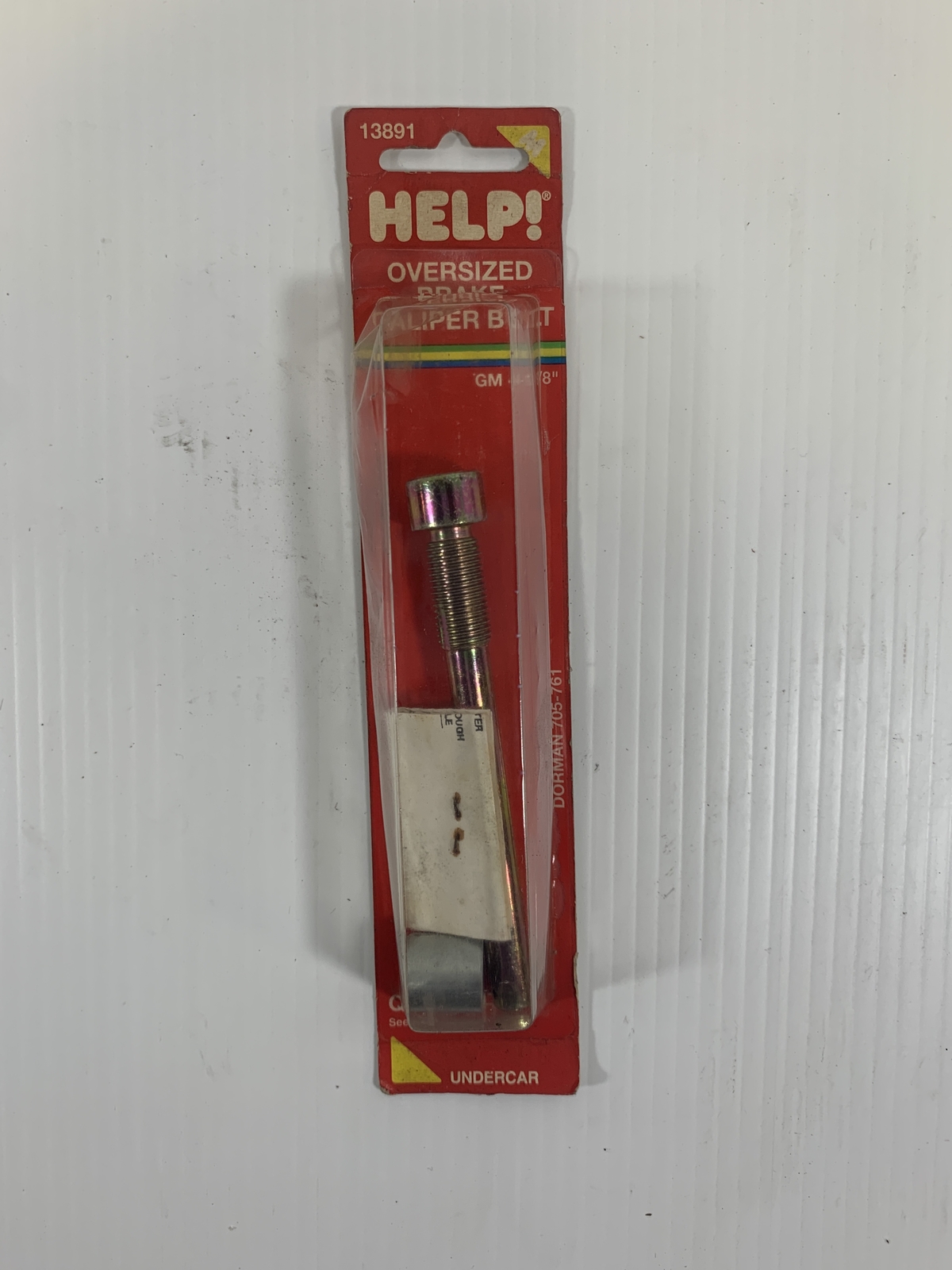 Help! Oversized Brake Caliper Bolt 13891 eBay