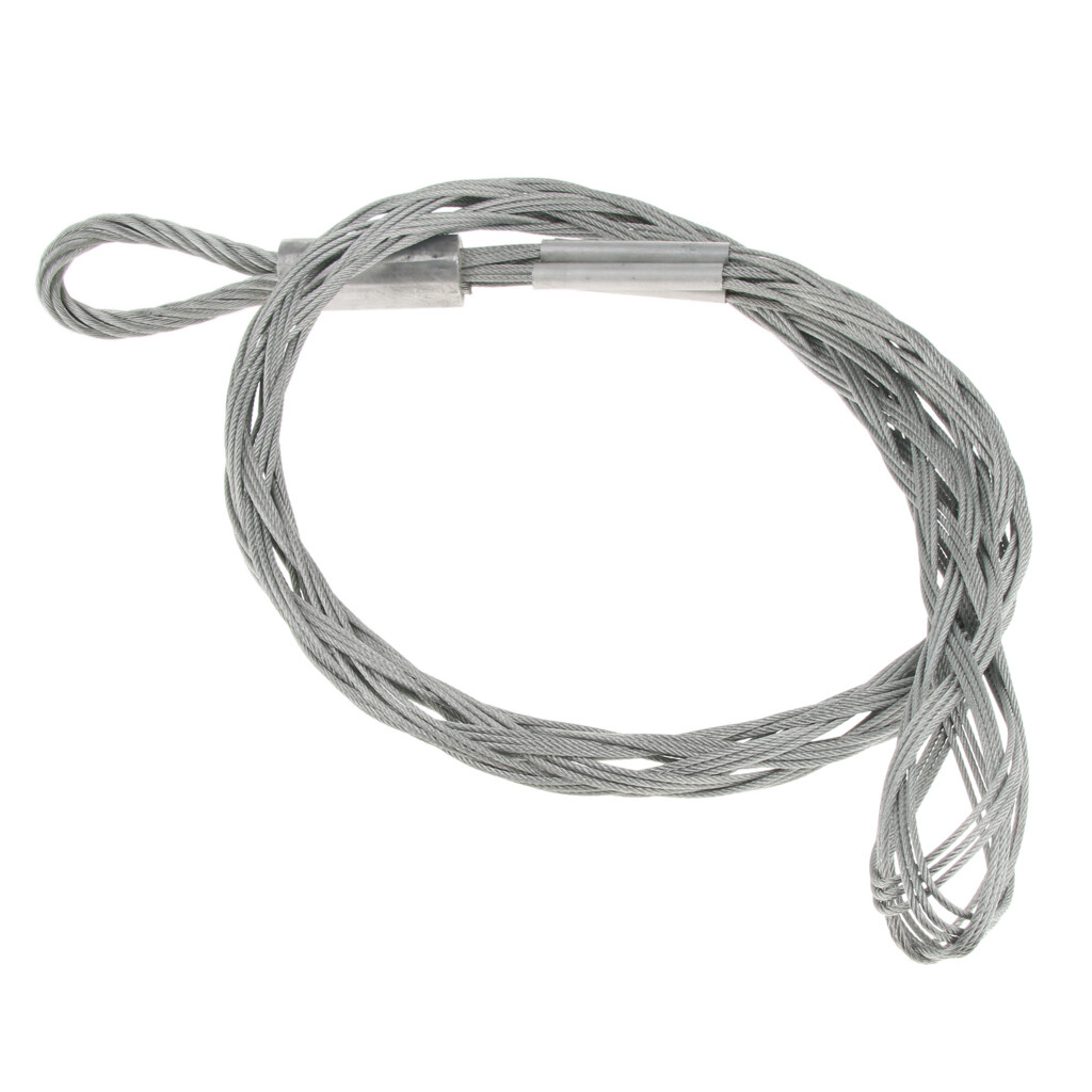 2-Pack 1/2 Inch Wire Pulling Grips – Stainless Steel Mesh Cable Puller Socks For Electrical Work
