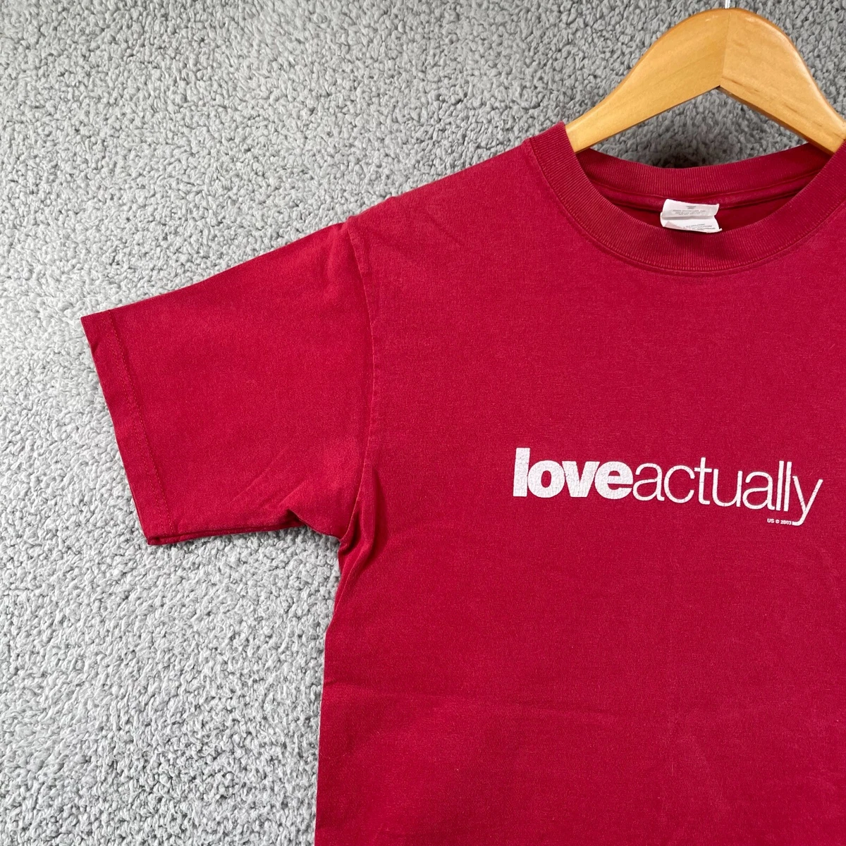 T shirt love actually hot sale