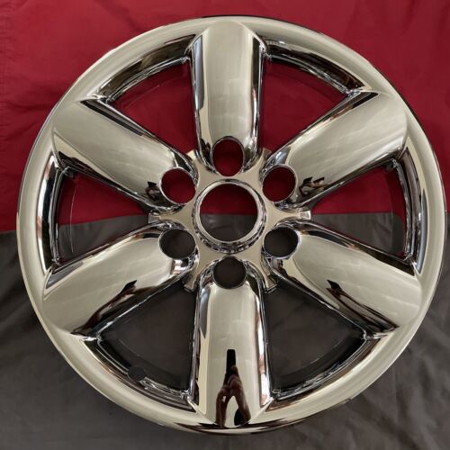 1 SINGLE For 2008-2015 Nissan Titan IMP-323X 18" 6 Spoke Chrome Wheel Skin Alloy