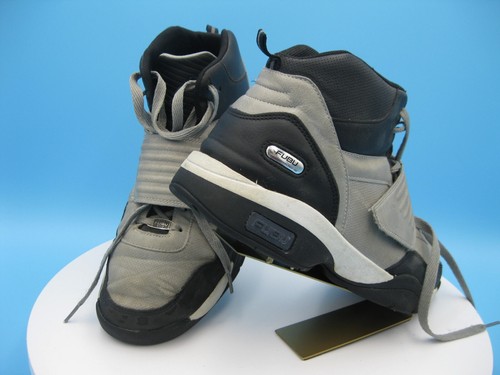 FUBU Men MFB Heritage Gray Black Basketball High Top Sneakers With Cover Size 11 - Picture 7 of 11