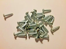 #10 X 3/4" WOOD SCREWS, ROUND HEAD SLOTTED, STEEL, ZINC, SELECT QTY