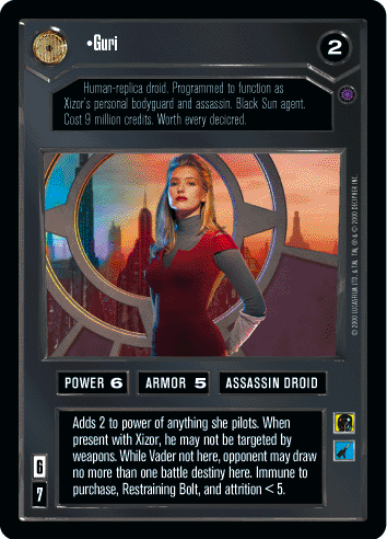 Guri - FOIL - - Star Wars CCG - Picture 1 of 1