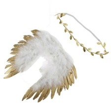 Girls Boys Angel Wings Costume Outfits Photo Photography Props for Newborn