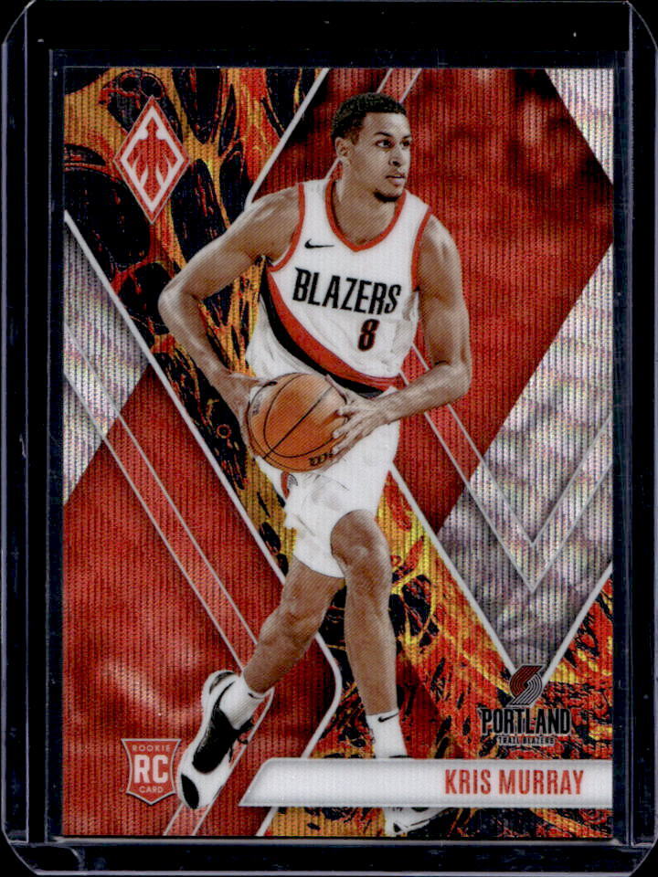 2023-24 Panini Phoenix Kris Murray Lava RC #69/75 #267 Trail Blazers