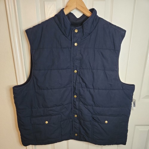 NWT Old Navy NavyBlue Quilted Vest Men's Size 3XL XXXL NEW eBay