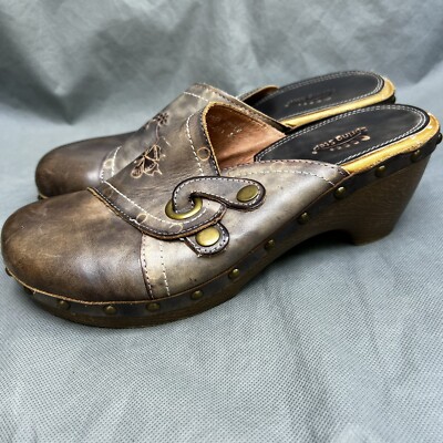 Clogs Spring Mule Shoes Spring Step Size 41 Western Artsy Clogs
