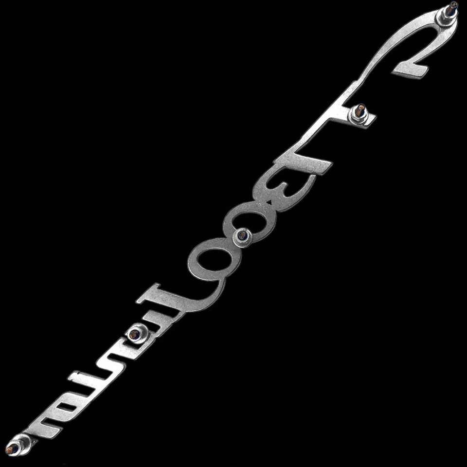 Insignia emblema con tapa de acero inoxidable "GT1600 Junior" se adapta a Bertone Giulia Foto 2 de 2