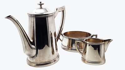 Swedish Art Deco Gense Gust. Eriksson alpaca coffe set