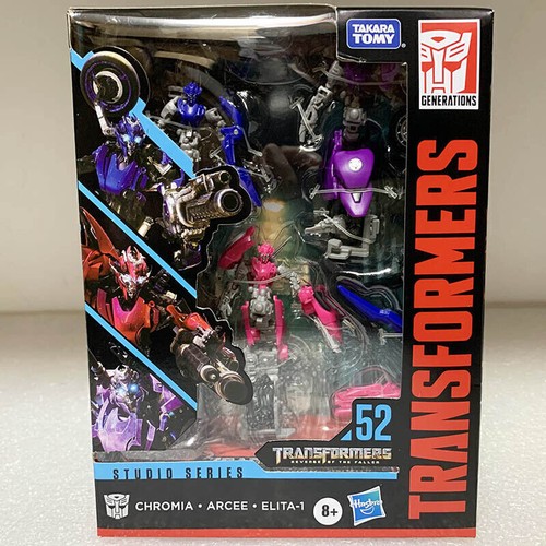 Transformers Chromia Arcee Elita-1 Studio SS52 Set Of 3 Figure Hasbro Official - Picture 10 of 13