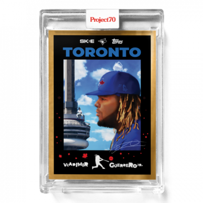 Topps Now Project 70 DJ Skee Vladimir Guerrero Jr Drake #466 W