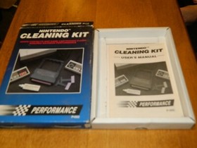 Performance Nintendo NES Nintendo Cleaning Kit Box ONLY